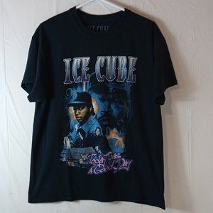 Ice Cube Black Graphic T-shirt Size L